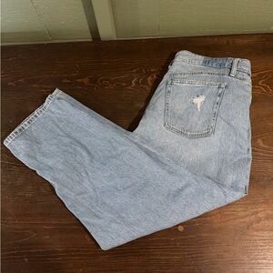Goldie Light Blue Cropped Jeans